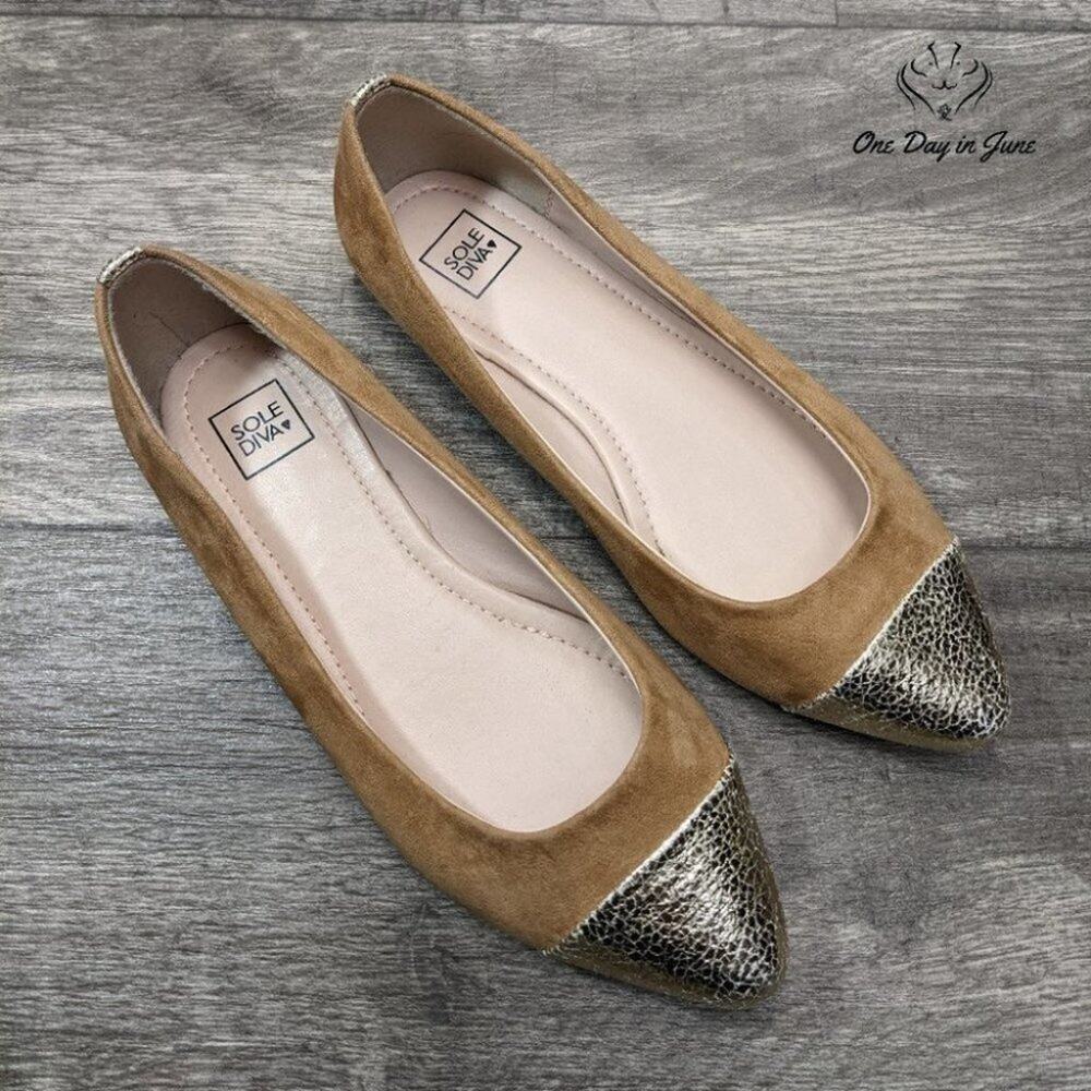 Sole Diva Classic Flats Size 6